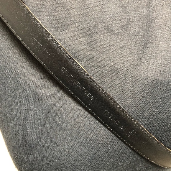 🌿HP!🌿 Christian Dior Red / Black Leather Belt - Picture 6 of 8